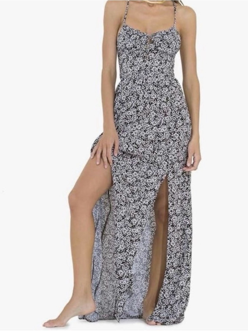MAAJI - Pansy Holly Cover-Up Maxi Dress NWOT